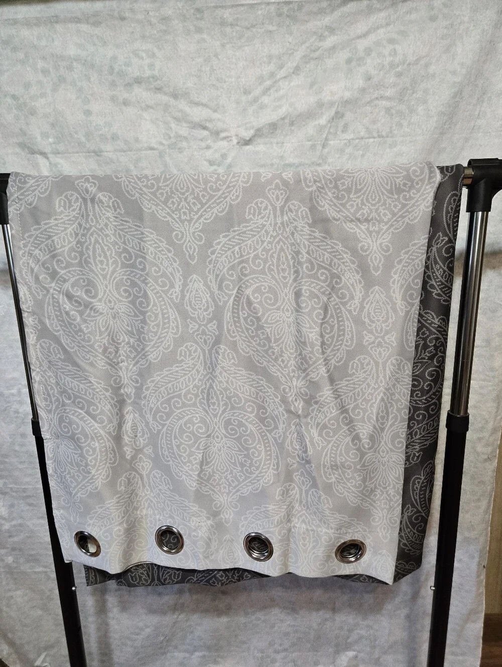 DWCN Gray Ombre Blackout Curtains